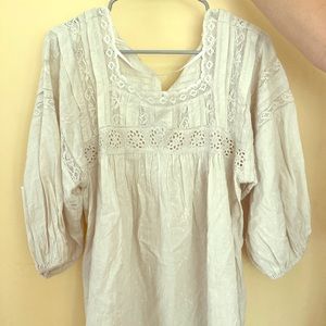 Free people peasant blouse top